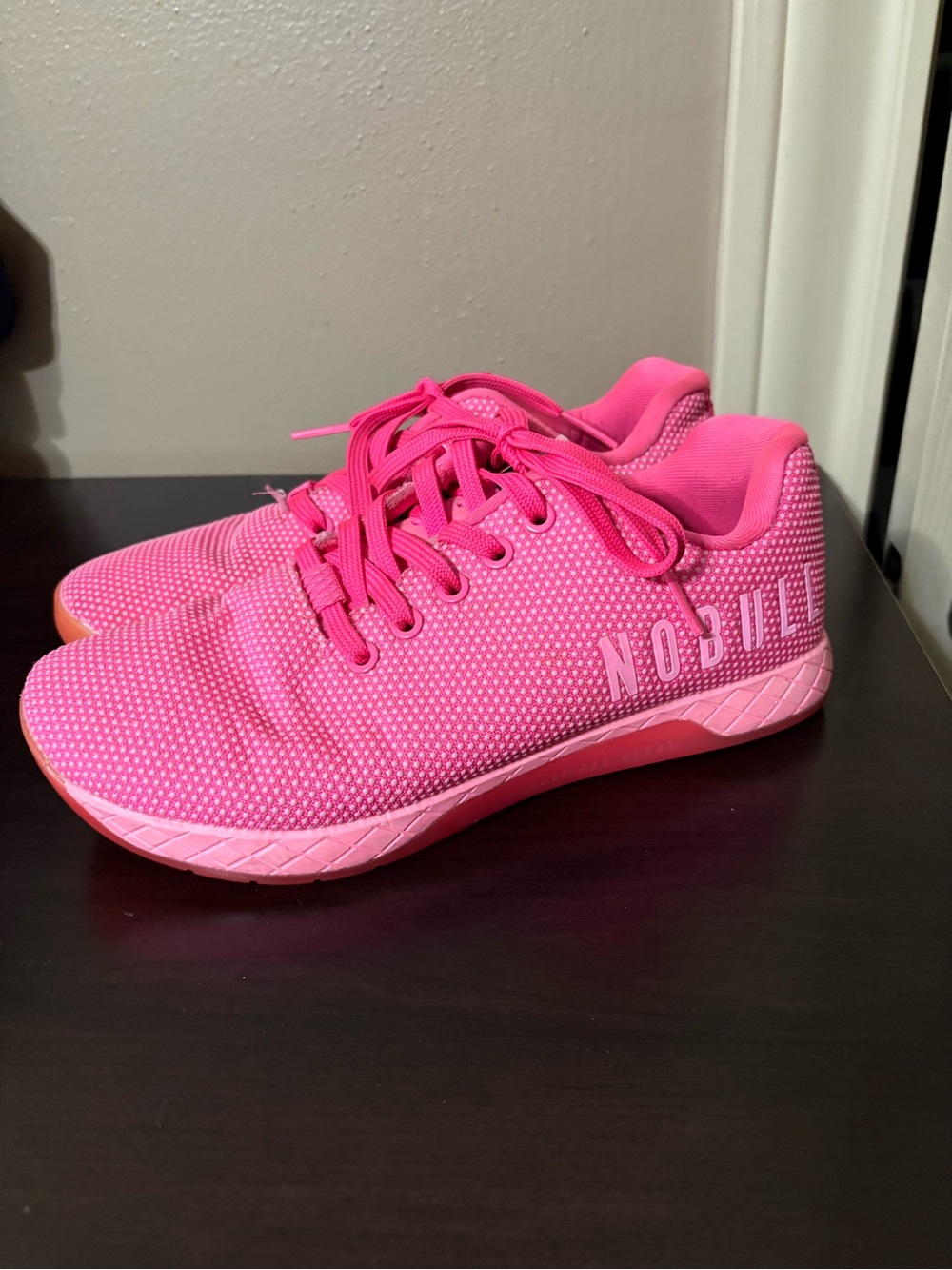 NOBULL Women's Bright Pink Athletic Trainer